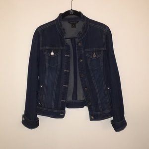 White House Black Market jean jacket